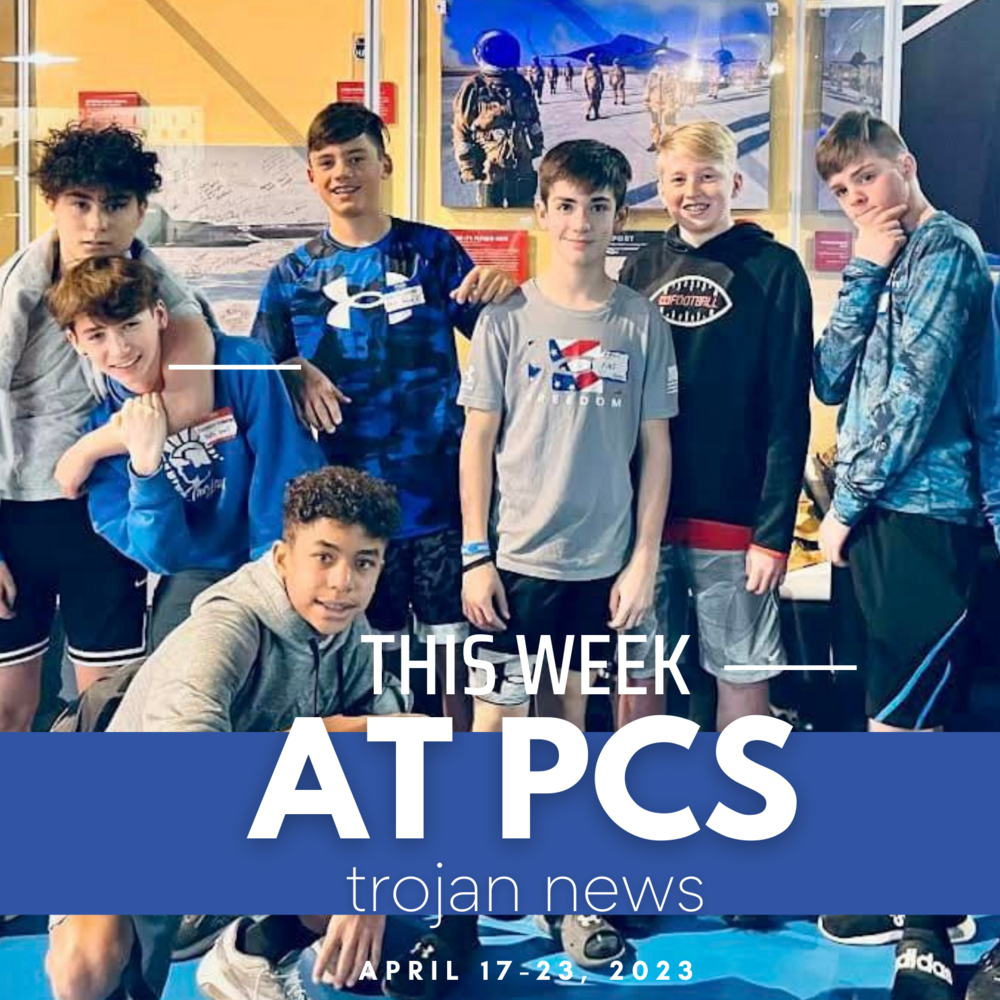 This Week at PCS - Trojans News - April 17-23, 2023