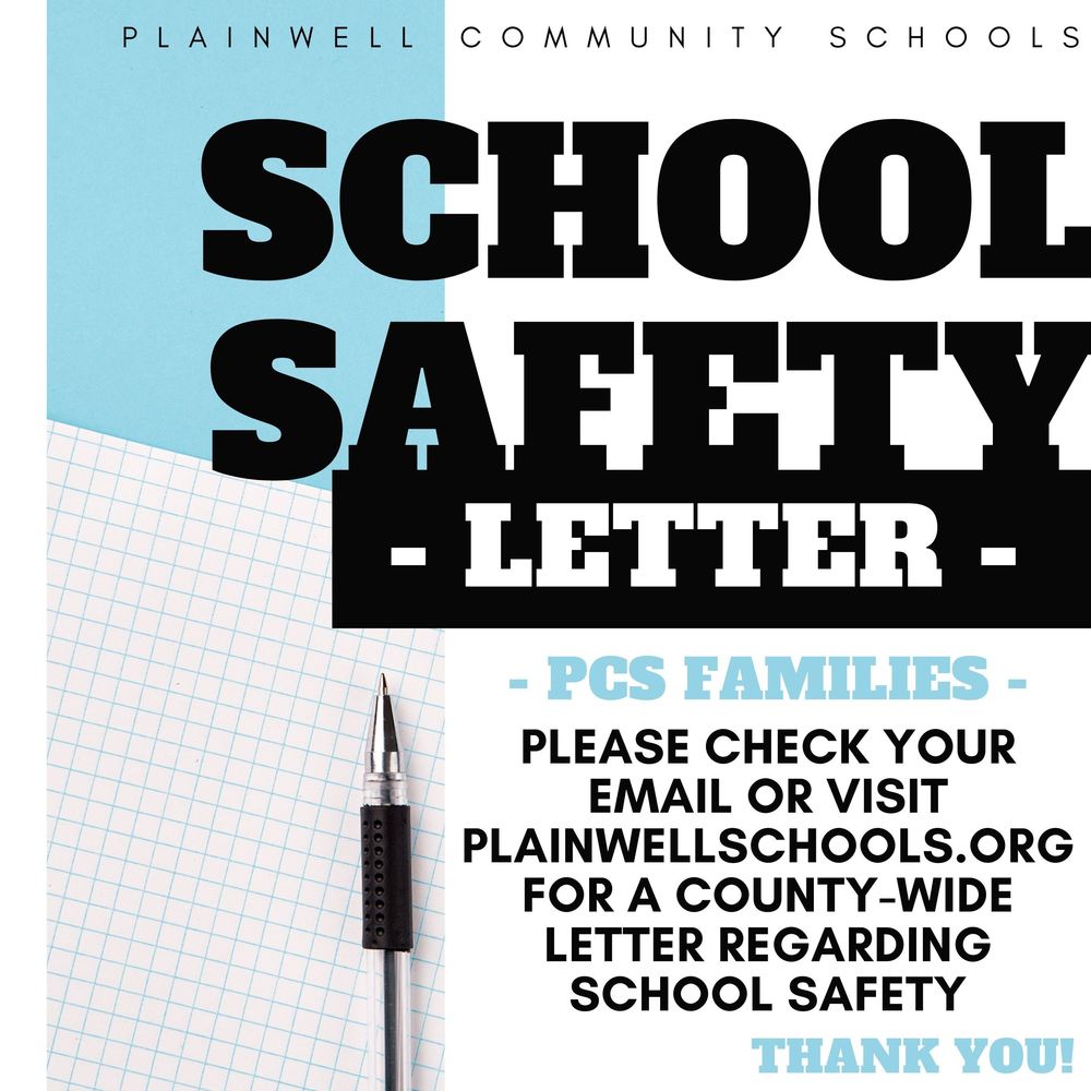 School Safety Letter
