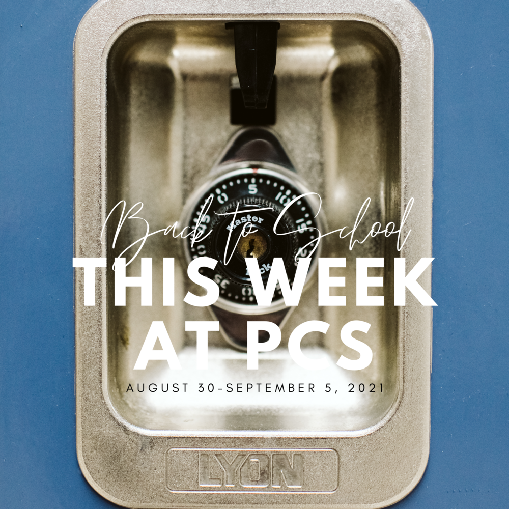 This Week at PCS Graphic